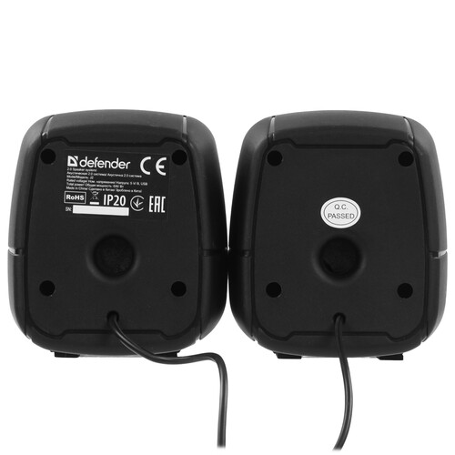 Купить Колонки Defender J2 черный  5608613. Характеристики, отзывы и цены в Донецке