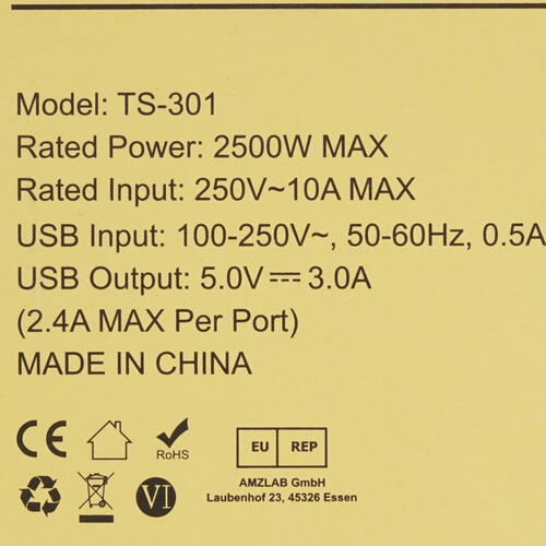 Купить Сетевой фильтр Tessan TS-301 черный  5366293. Характеристики, отзывы и цены в Донецке
