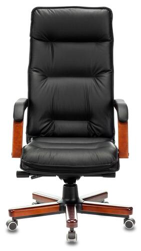 Купить Кресло офисное Бюрократ T-9927WALNUT черный  9096963. Характеристики, отзывы и цены в Донецке