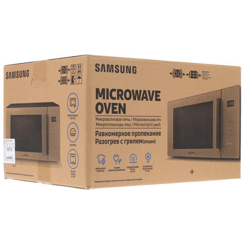 Купить Микроволновая печь Samsung MG23T5018AW/BW белый  1654139. Характеристики, отзывы и цены в Донецке