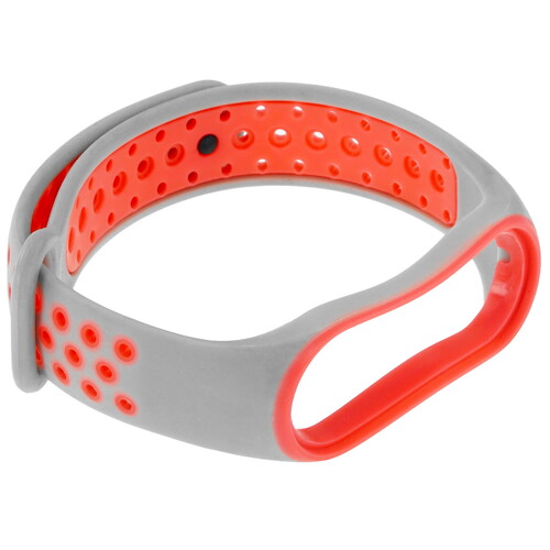 Купить Ремешок Red Line для Xiaomi Smart Band 7 серый/розовый  5607864. Характеристики, отзывы и цены в Донецке