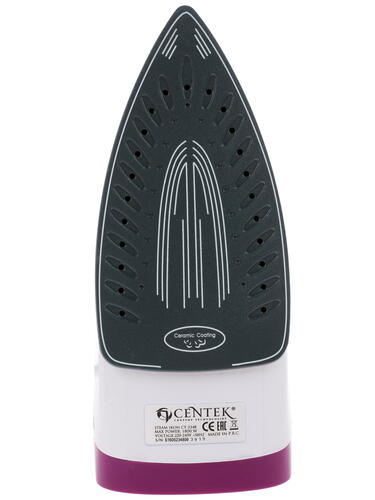Купить Утюг Centek CT-2348 фиолетовый  1090784. Характеристики, отзывы и цены в Донецке