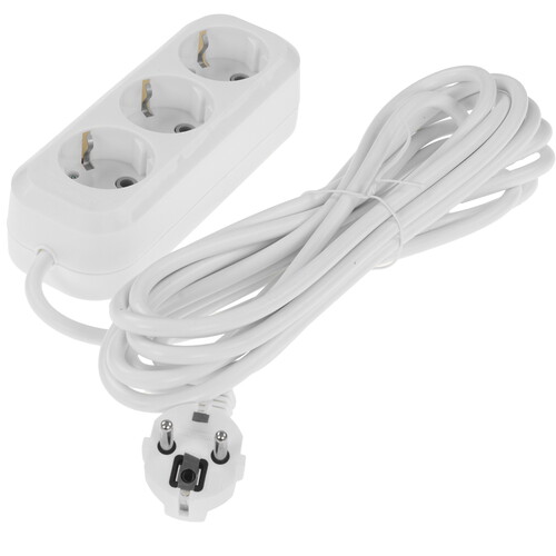 Купить Удлинитель Smartbuy SBE-16-3-05-Z белый  9192920. Характеристики, отзывы и цены в Донецке