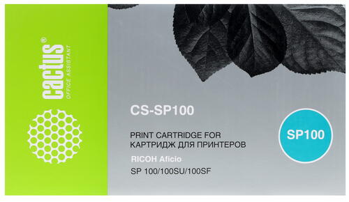 Купить Картридж лазерный Cactus CS-SP100 черный, с чипом  7936988. Характеристики, отзывы и цены в Донецке