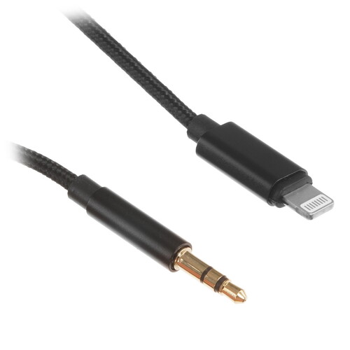 Купить Кабель   Cablexpert Lightning - jack 3.5 мм черный  9092875. Характеристики, отзывы и цены в Донецке