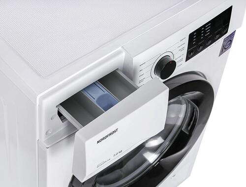 Купить Стиральная машина Nordfrost i-DDQ4 7120 W белый  9067343. Характеристики, отзывы и цены в Донецке