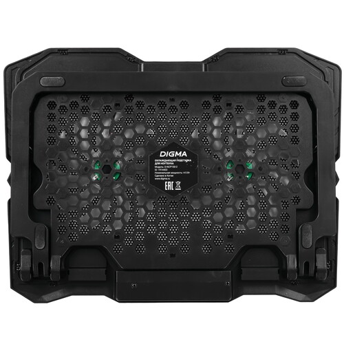 Купить Охлаждающая подставка Digma D-NCP150-2 черный  5487790. Характеристики, отзывы и цены в Донецке