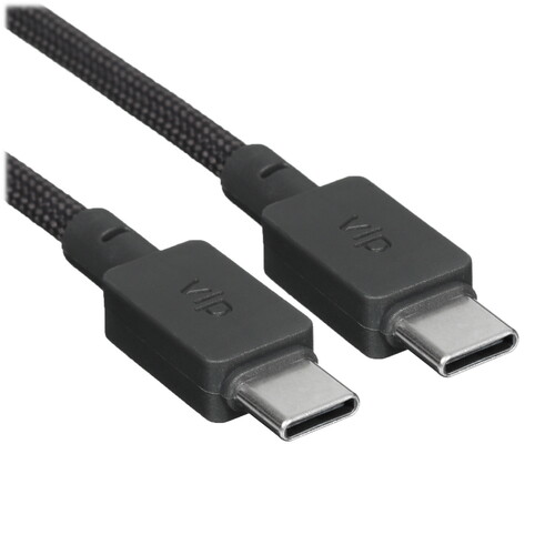 Купить Кабель круглый VLP USB Type-C - USB Type-C черный 2 м  5466287. Характеристики, отзывы и цены в Донецке