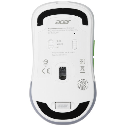 Купить Мышь беспроводная/проводная Acer OMR311  9213237. Характеристики, отзывы и цены в Донецке