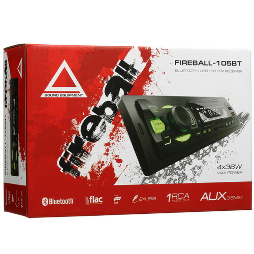 Купить Автопроигрыватель AurA FIREBALL-105BT  5608237. Характеристики, отзывы и цены в Донецке