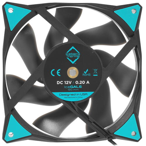 Купить Вентилятор Iceberg Thermal IceGALE 120mm [ICEGALE12-C0A]  4762869. Характеристики, отзывы и цены в Донецке