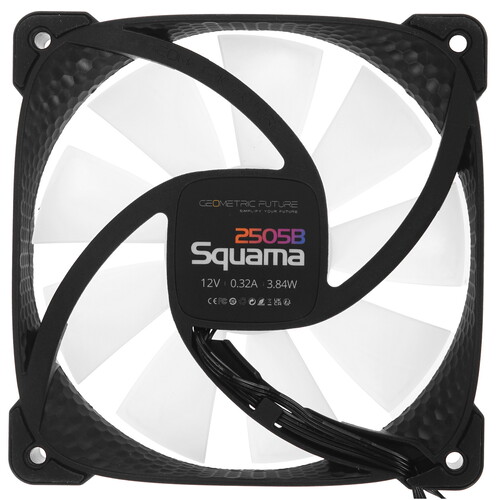 Купить Комплект вентиляторов Geometric Future Squama 2505B Triple Pack [1F2505B312002] черный  5615636. Характеристики, отзывы и цены в Донецке