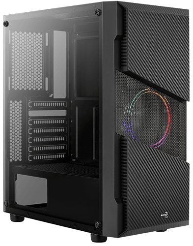 Купить Корпус AeroCool Menace Saturn FRGB [Menace Saturn FRGB-G-BK-v1] черный  1624863. Характеристики, отзывы и цены в Донецке