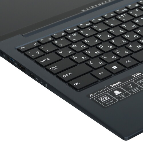 Купить 14" Ноутбук MAIBENBEN S14A синий  5465578. Характеристики, отзывы и цены в Донецке
