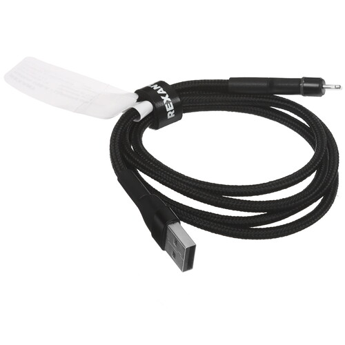Купить Кабель круглый REXANT Lightning 8-pin - USB 2.0 Type-A черный 1 м  5454248. Характеристики, отзывы и цены в Донецке