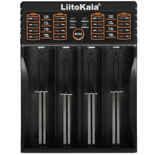 Купить Зарядное устройство LiitoKala Lii-402  9212369. Характеристики, отзывы и цены в Донецке