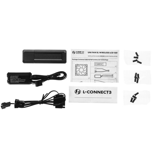 Купить Комплект вентиляторов LIAN LI UNI FAN SL WIRELESS LCD 120  5604348. Характеристики, отзывы и цены в Донецке