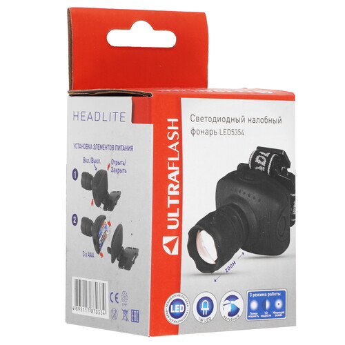 Купить Фонарь Ultraflash LED5354  9171874. Характеристики, отзывы и цены в Донецке