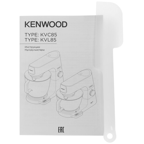 Купить Кухонная машина Kenwood KVC85.004SI серебристый  4900441. Характеристики, отзывы и цены в Донецке
