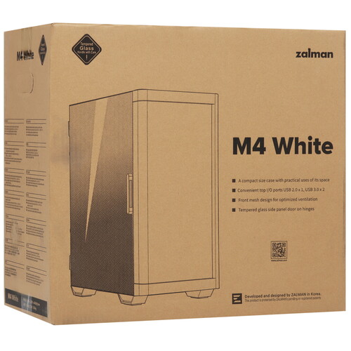 Купить Корпус ZALMAN M4  5439395. Характеристики, отзывы и цены в Донецке