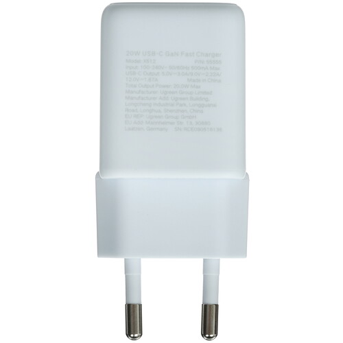 Купить Сетевое зарядное устройство Ugreen X512 голубой  9252763. Характеристики, отзывы и цены в Донецке