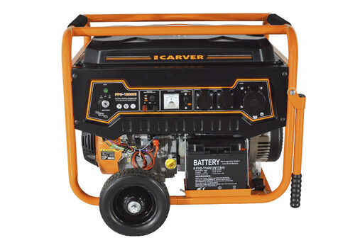 Купить Электрогенератор   бензиновый Carver PPG-10000Е  9100270. Характеристики, отзывы и цены в Донецке
