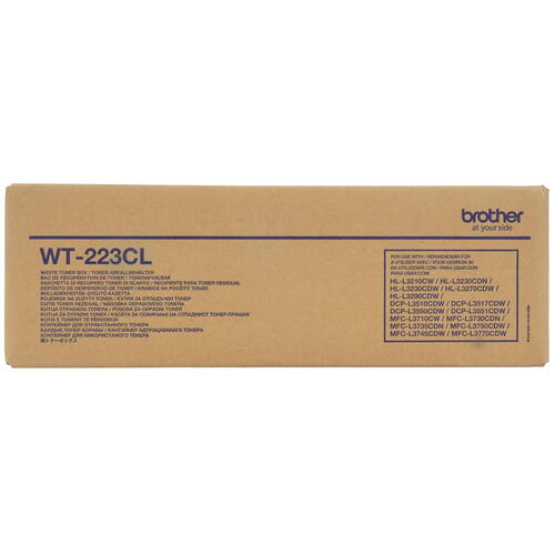 Купить Бункер для отработанного тонера Brother WT-223CL  5419125. Характеристики, отзывы и цены в Донецке