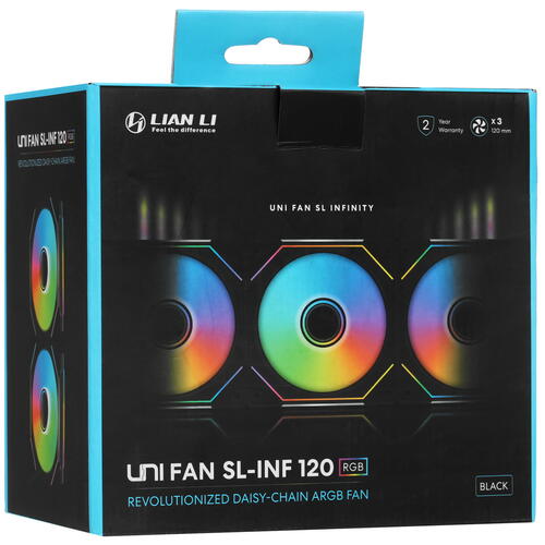 Купить Комплект вентиляторов LIAN LI UNI FAN SL Infinity 120  5031279. Характеристики, отзывы и цены в Донецке