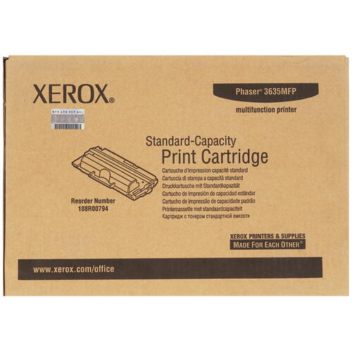 Купить Картридж лазерный Xerox 108R00794 черный, с чипом  0117958. Характеристики, отзывы и цены в Донецке