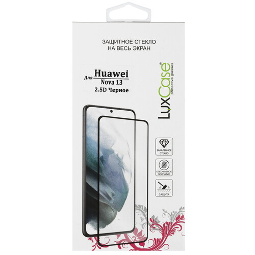 Купить Защитное стекло LuxCase для экрана HUAWEI nova 11/ 12s/ 13  5606580. Характеристики, отзывы и цены в Донецке