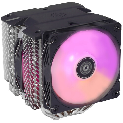 Купить Кулер для процессора SilverStone Hydrogon D140 ARGB [G53HYD140ARGB20]  5615123. Характеристики, отзывы и цены в Донецке