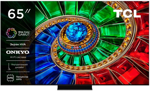 Купить 65" (164 см) Телевизор TCL 65RM7L черный  9357704. Характеристики, отзывы и цены в Донецке