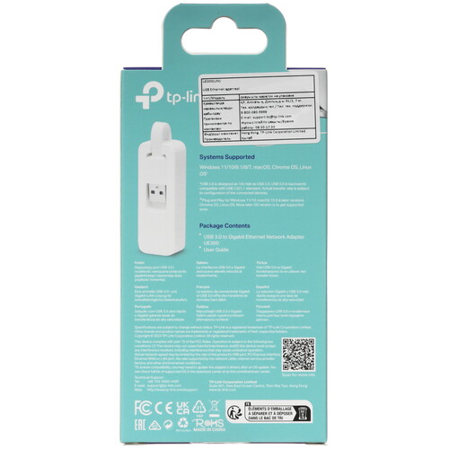 Купить Сетевая карта TP-Link UE300 v5.0  5630166. Характеристики, отзывы и цены в Донецке