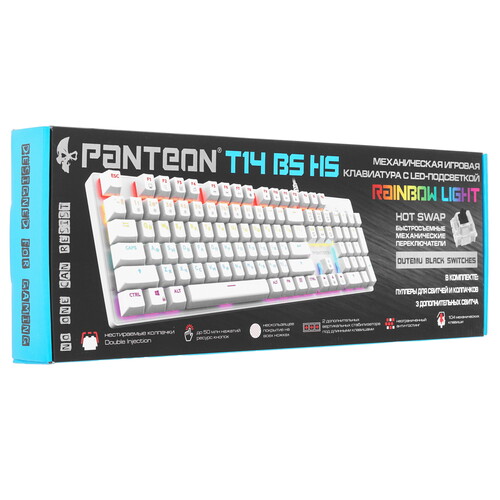 Купить Клавиатура  проводная Panteon T14 BS HS  5603542. Характеристики, отзывы и цены в Донецке