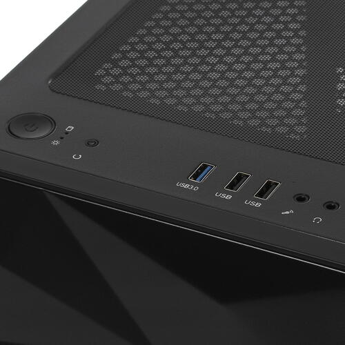 Купить Корпус ARDOR GAMING Rare Minicase MS3 BG  черный  5083947. Характеристики, отзывы и цены в Донецке