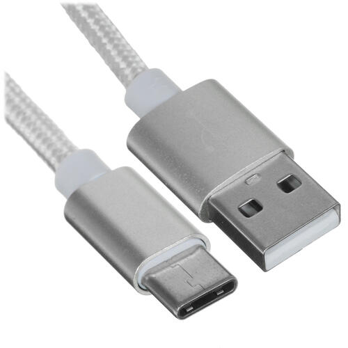 Купить Кабель круглый DEXP USB Type-C - USB 2.0 Type-A белый 1 м  4834142. Характеристики, отзывы и цены в Донецке