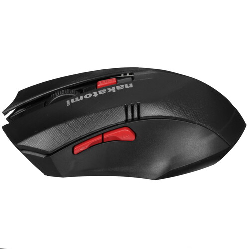 Купить Мышь беспроводная Nakatomi Navigator MRON-04U  черный  9300219. Характеристики, отзывы и цены в Донецке