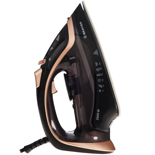 Купить Утюг BRAYER 4017BR черный  9229781. Характеристики, отзывы и цены в Донецке