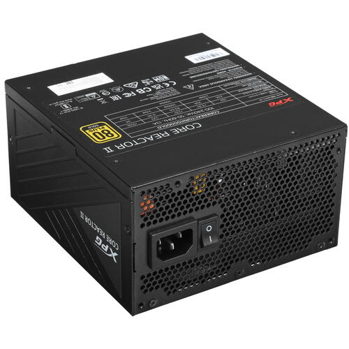 Купить Блок питания ADATA XPG CORE REACTOR II 1000 GOLD [COREREACTORII1000G-BKCE] черный  5416314. Характеристики, отзывы и цены в Донецке