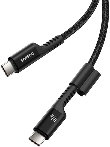 Купить Кабель витой Baseus USB Type-C - USB Type-C черный 1 м  5627677. Характеристики, отзывы и цены в Донецке