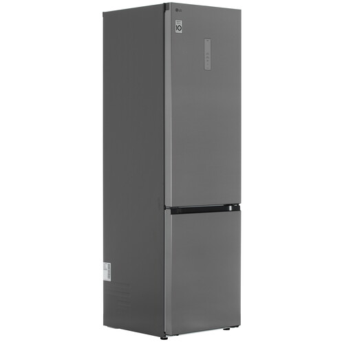 Купить Холодильник с морозильником   LG GC-B509FNMW серебристый  5451474. Характеристики, отзывы и цены в Донецке