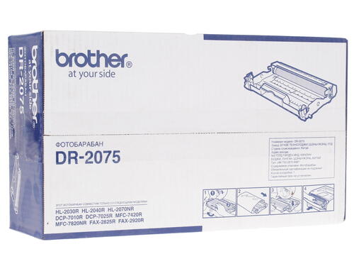 Купить Фотобарабан Brother DR-2075  0004139. Характеристики, отзывы и цены в Донецке