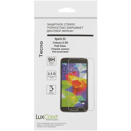 Купить Защитное стекло LuxCase для экрана Tecno SPARK 20  5443574. Характеристики, отзывы и цены в Донецке