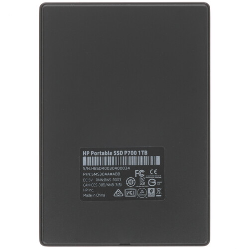 Купить 1024 ГБ Внешний SSD HP P700  1666612. Характеристики, отзывы и цены в Донецке