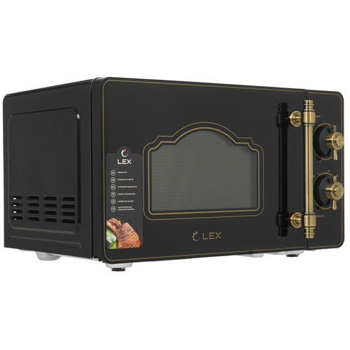 Купить Микроволновая печь LEX FSMO M.02 BL черный  5353647. Характеристики, отзывы и цены в Донецке