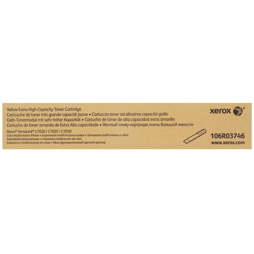 Купить Картридж лазерный Xerox 106R03746 желтый, с чипом  1276666. Характеристики, отзывы и цены в Донецке