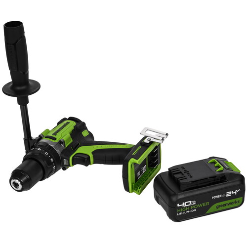 Купить Дрель-шуруповерт Greenworks GD24DD140 24V  9305502. Характеристики, отзывы и цены в Донецке