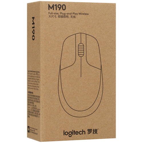 Купить Мышь беспроводная Logitech M190  5059904. Характеристики, отзывы и цены в Донецке