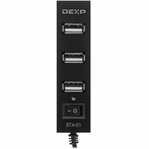 Купить USB-разветвитель DEXP BT4-01  1018378. Характеристики, отзывы и цены в Донецке