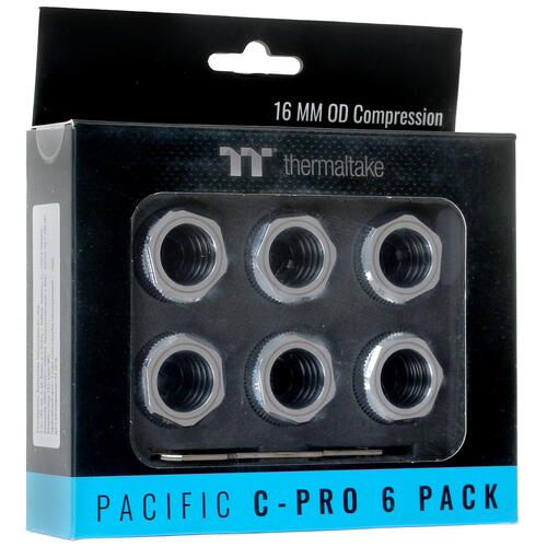 Купить Комплект фитингов для СЖО Thermaltake Pacific С-Pro [CL-W213-CU00SL-B]  1232522. Характеристики, отзывы и цены в Донецке
